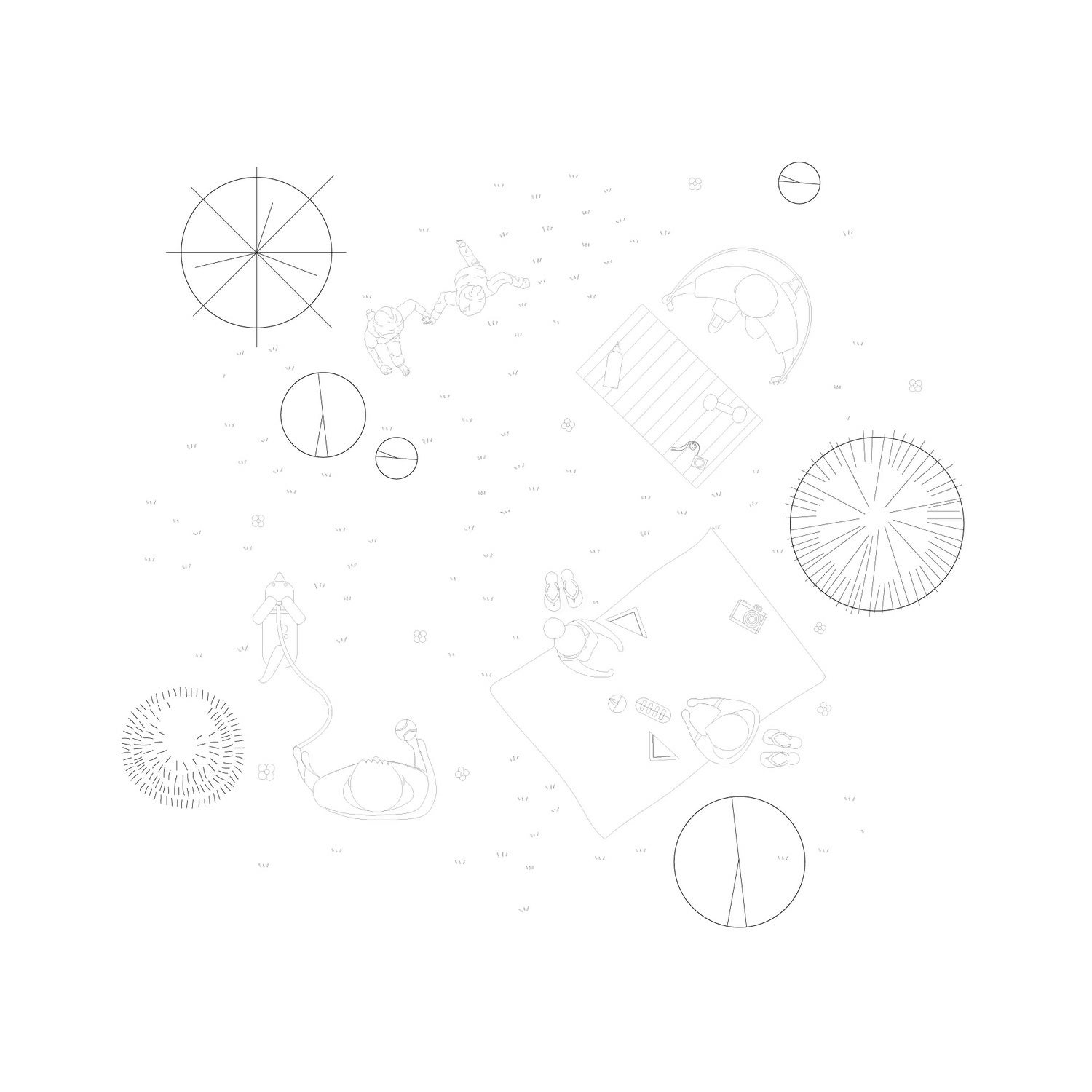 Vector Trees Bundle Cutout — cutout pack for architectural visualisation, preview 2 of 2