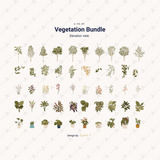 Vector Vegetation Bundle Pack