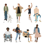Disabilities: Inclusive Vector Pack