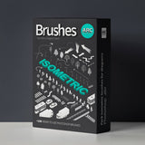 Isometric Photoshop Brushes for Architecture Diagrams
