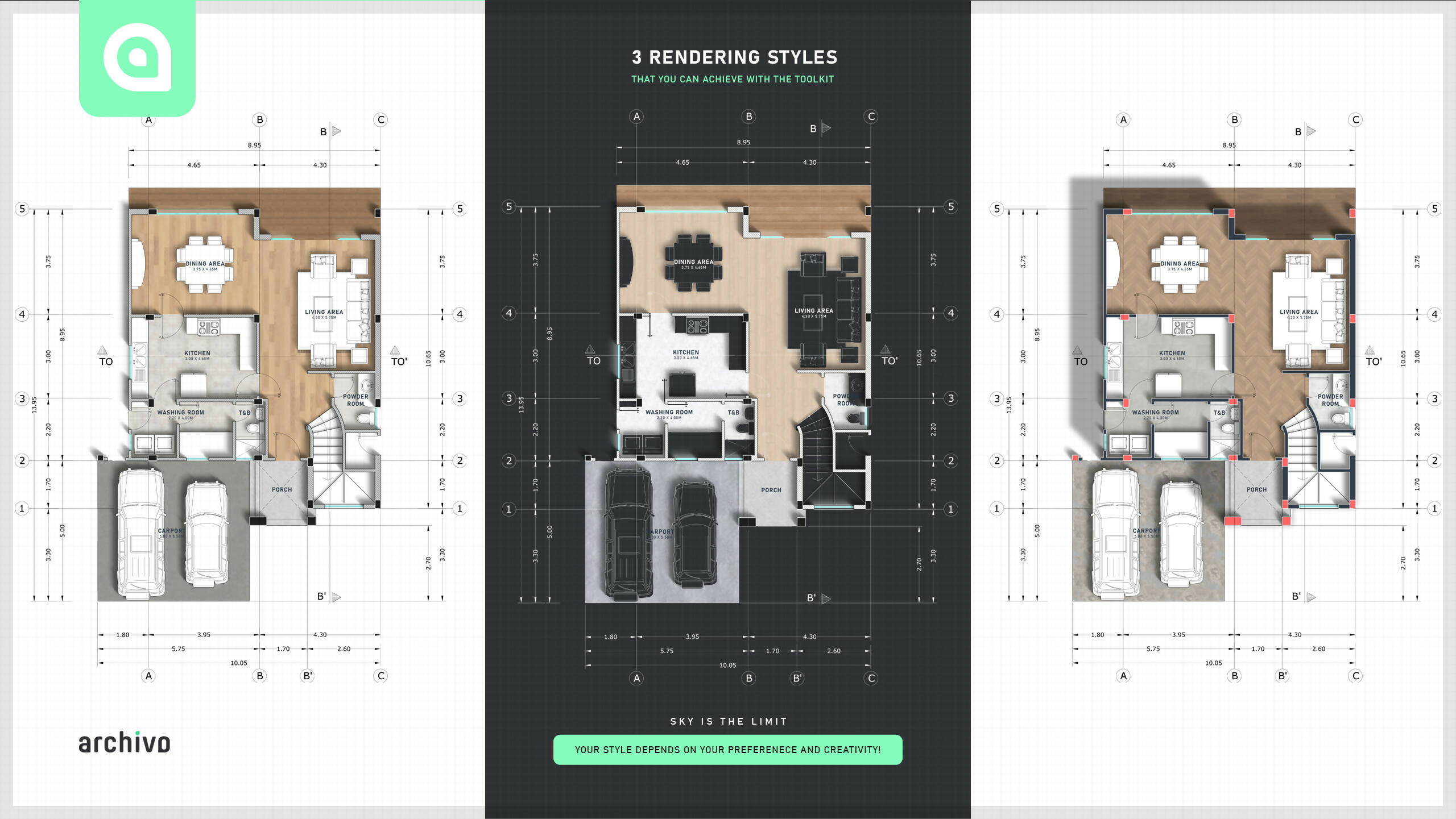 Photoshop Floor Plan Rendering Toolkit – Learn Architecture Online
