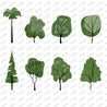 Tree Cutout Set