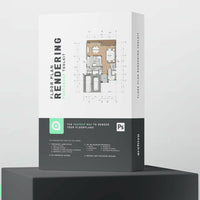 Photoshop Floor Plan Rendering Toolkit