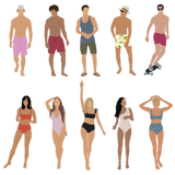 CAD and Vector Summer People