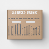 Classical Column CAD Blocks (Columns, Pier Caps and Cornices)