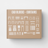 Curtain and Blind CAD Blocks (50+ Elevation Drawings)