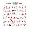 Olympic Sports Cutout Pack