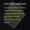 All In One Portfolio Checklist