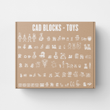 Toy CAD Blocks (70+ Stuffed Animals, Dolls and Kids Toys)