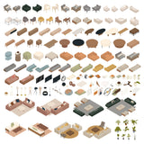 Isometric Living Room Library (140 figures)