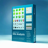 Site Analysis Kit: PNG Arrows, Trees, North Pointers and Sun Paths