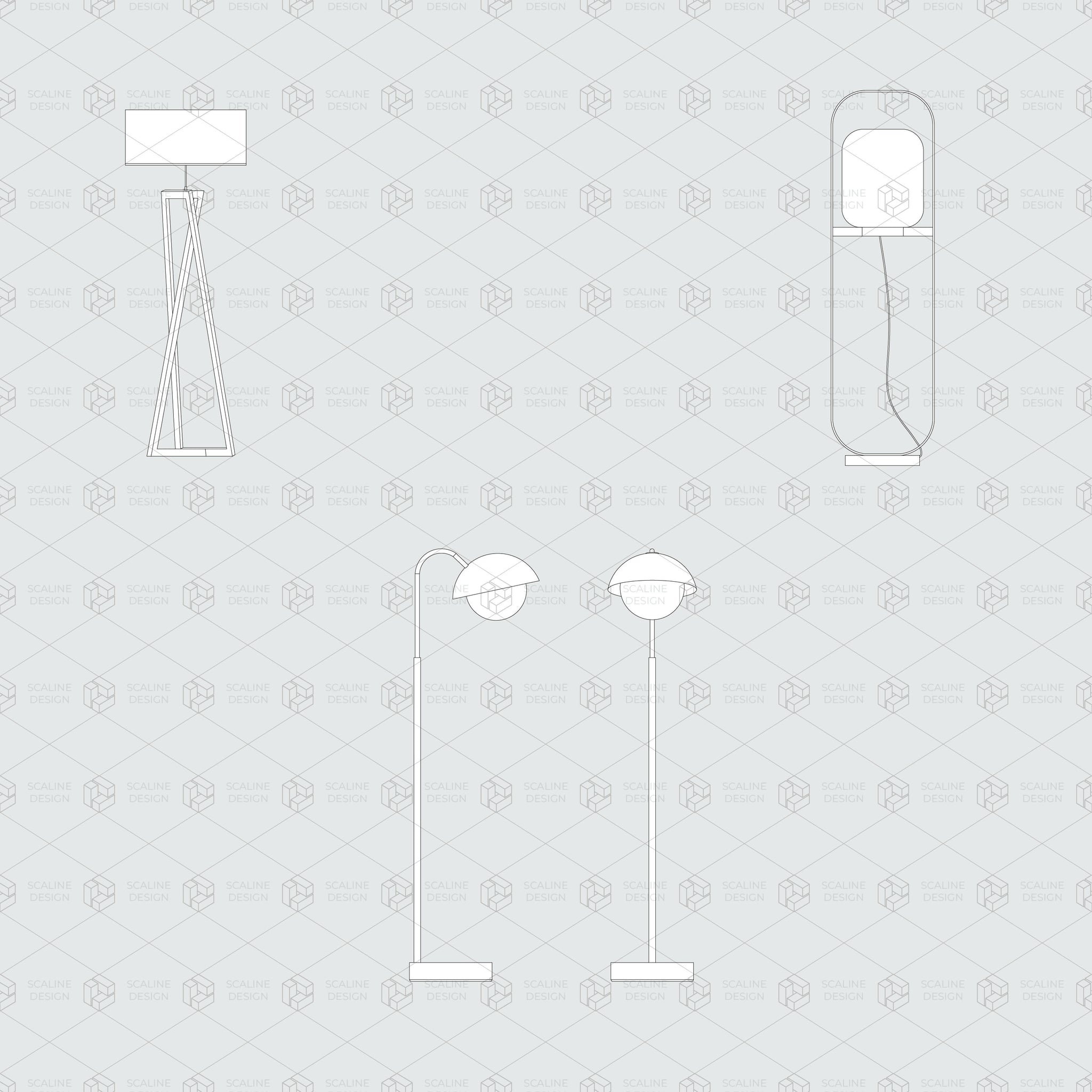 CAD & Vector Lighting Collection | Learn Architecture Online