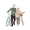 Elderly People Cutout Pack