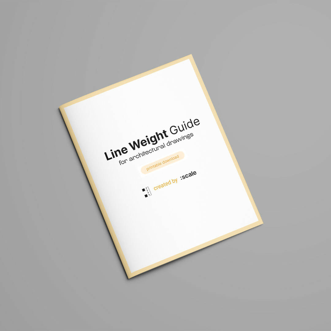 Downloadable Line Weight Guide | Learn Architecture Online