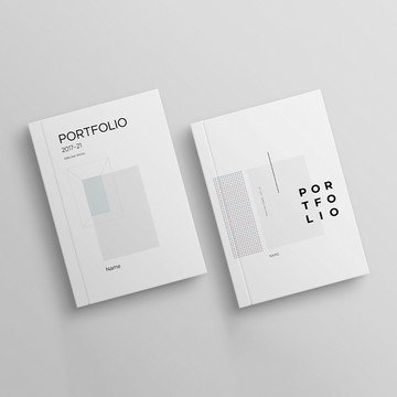 A4 Portrait: Portfolio Template