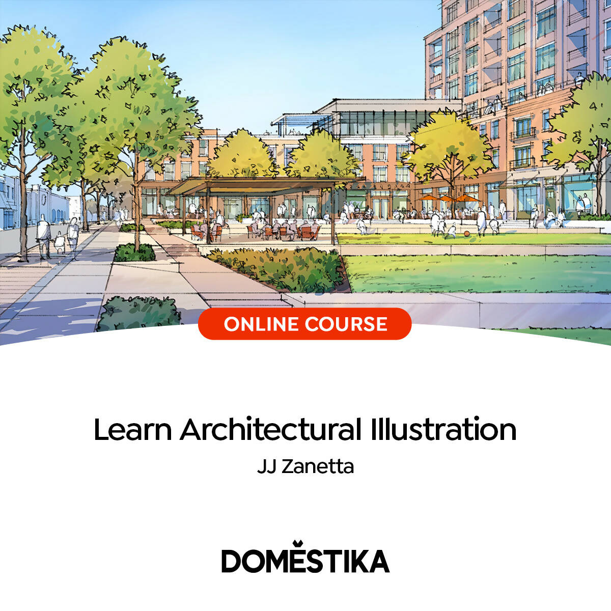 Architectural Illustration: Bring Design Concepts to Life — video course for architects, preview 1 of 2