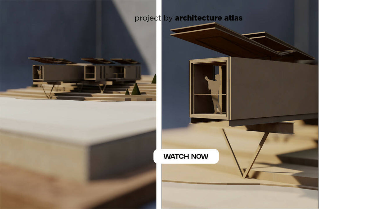 Architectural Maquette — cutout pack for architectural visualisation, preview 2 of 2