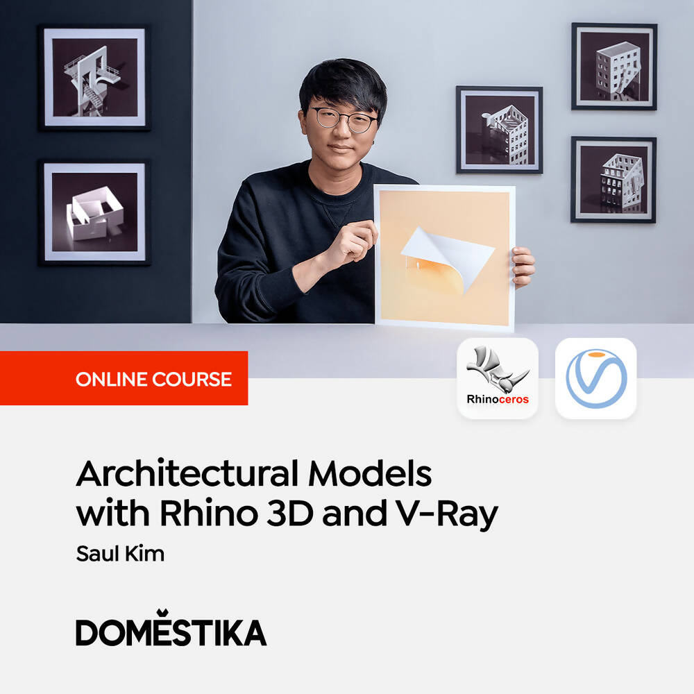 Architectural Models with Rhino 3D and V-Ray — video course for architects, preview 2 of 2