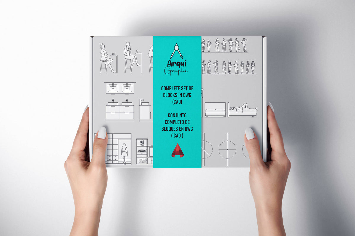 AutoCAD - Complete Set Of Blocks In CAD 2 (DWG) — CAD block set for architectural drawings, preview 2 of 6