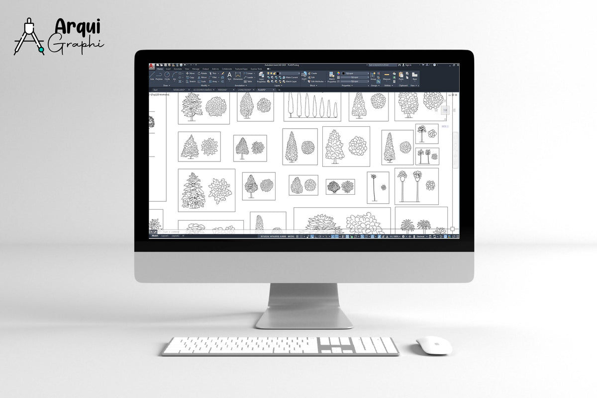 AutoCAD - Complete Set Of Blocks In CAD 2 (DWG) — CAD block set for architectural drawings, preview 5 of 6