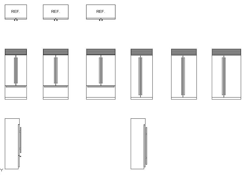Autocad Blocks Collection | Interior Design & Architecture Package — CAD block set for architectural drawings, preview 3 of 8