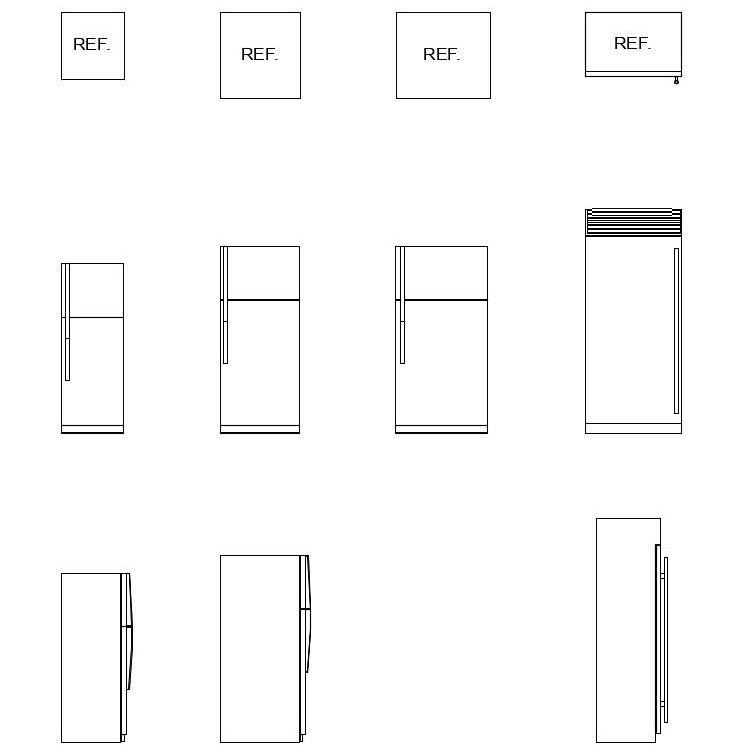 Autocad Blocks Collection | Interior Design & Architecture Package — CAD block set for architectural drawings, preview 8 of 8