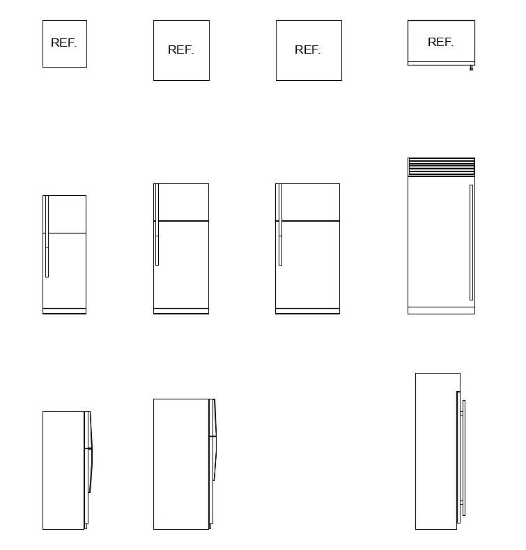 Autocad Blocks Collection | Interior Design & Architecture Package — CAD block set for architectural drawings, preview 8 of 8