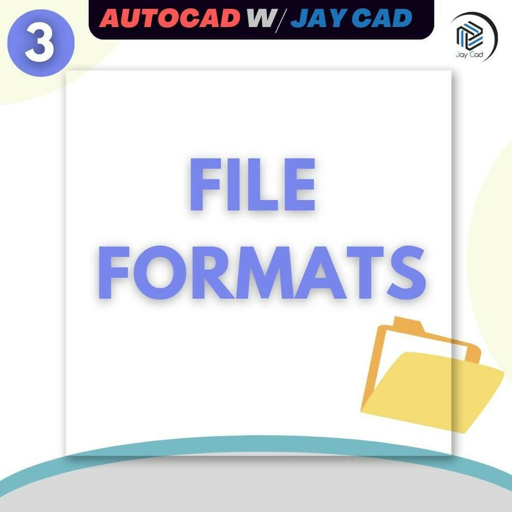 AutoCAD Cheat Sheet - File Formats — CAD block set for architectural drawings