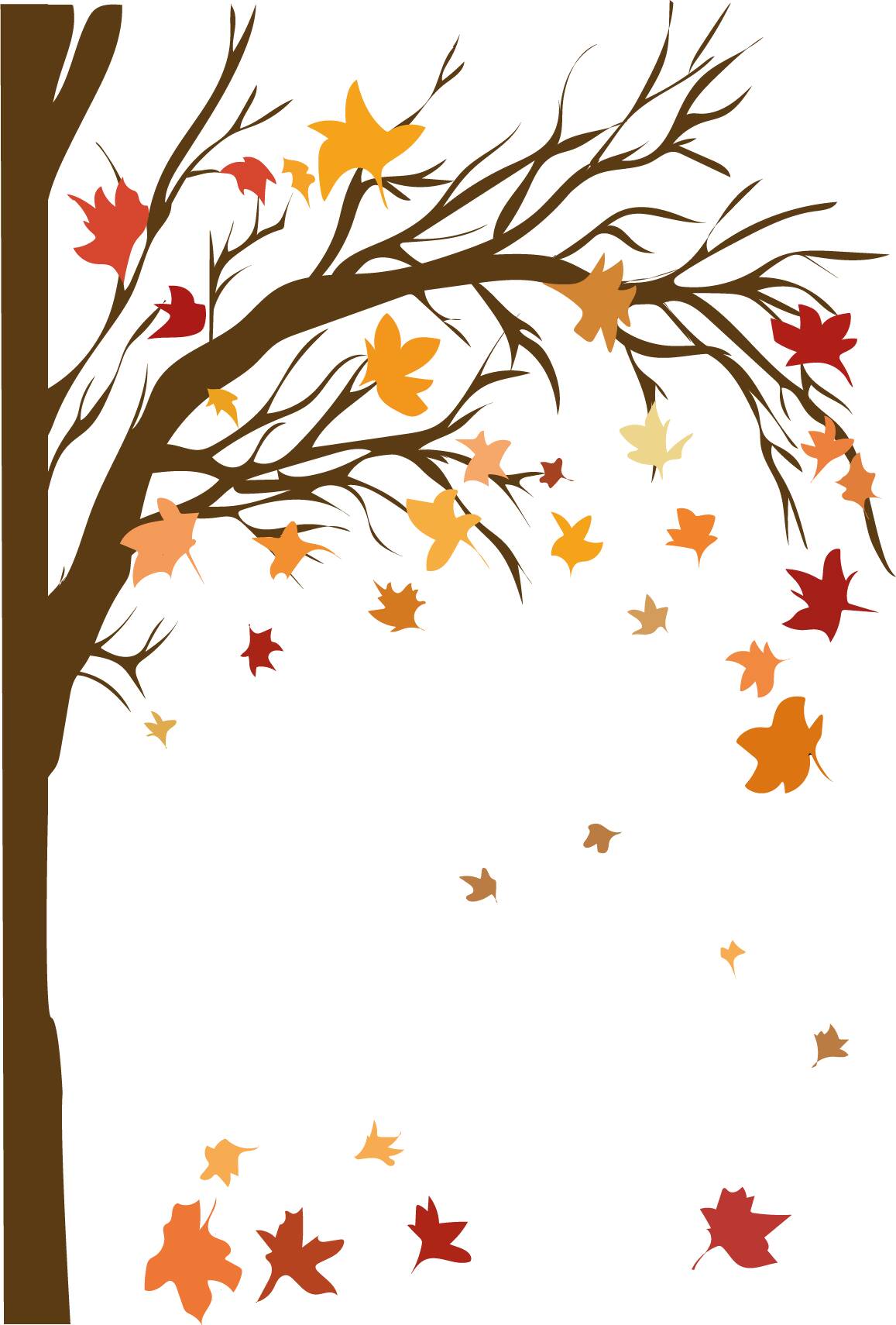 Autumn and Spring Trees and Plants — cutout pack for architectural visualisation, preview 5 of 6