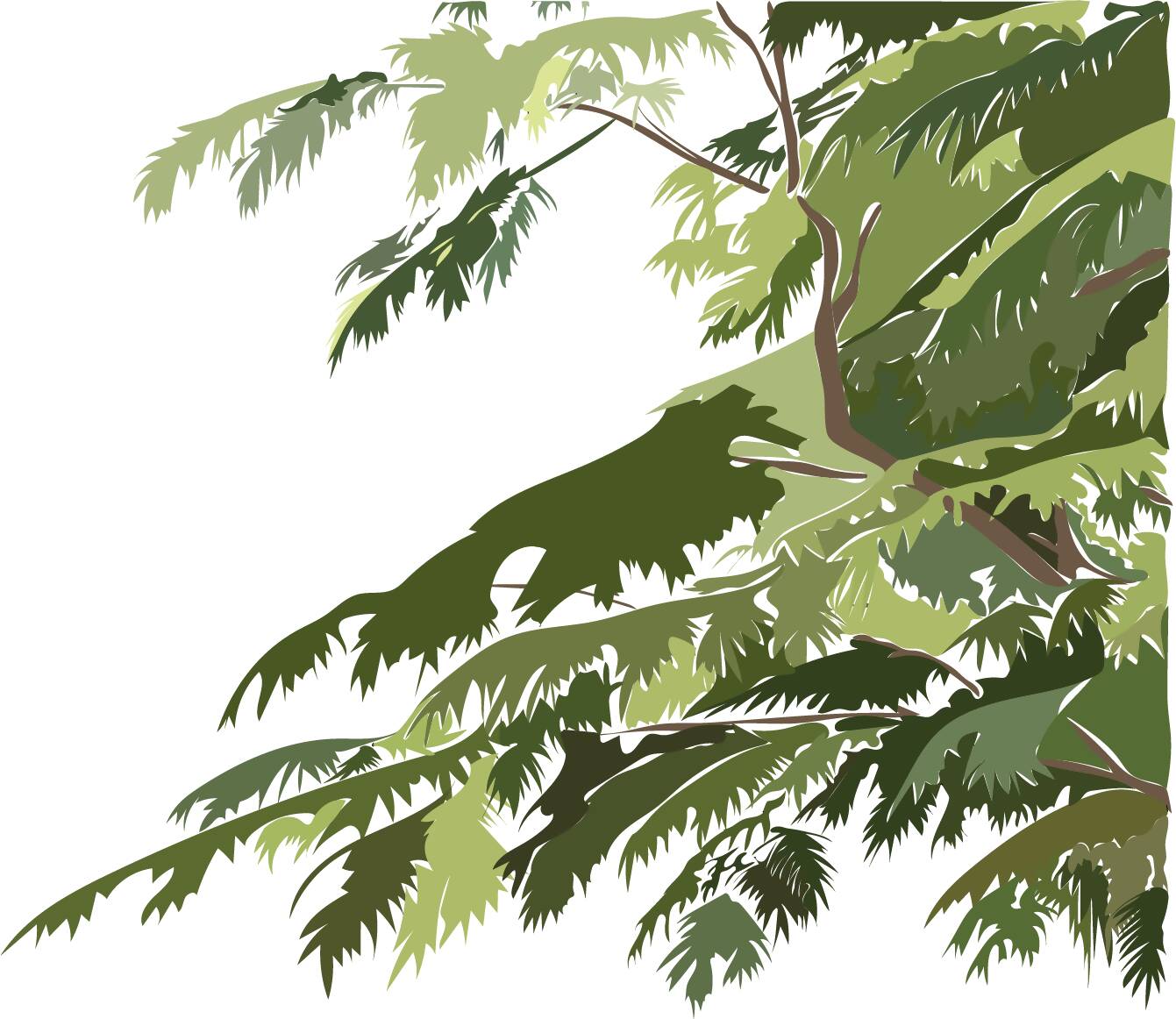Autumn and Spring Trees and Plants — cutout pack for architectural visualisation, preview 6 of 6