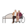 Elderly People Cutout Pack