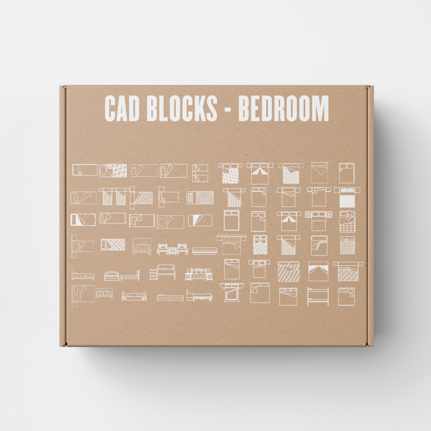 CAD Block Bed, preview 1 of 2
