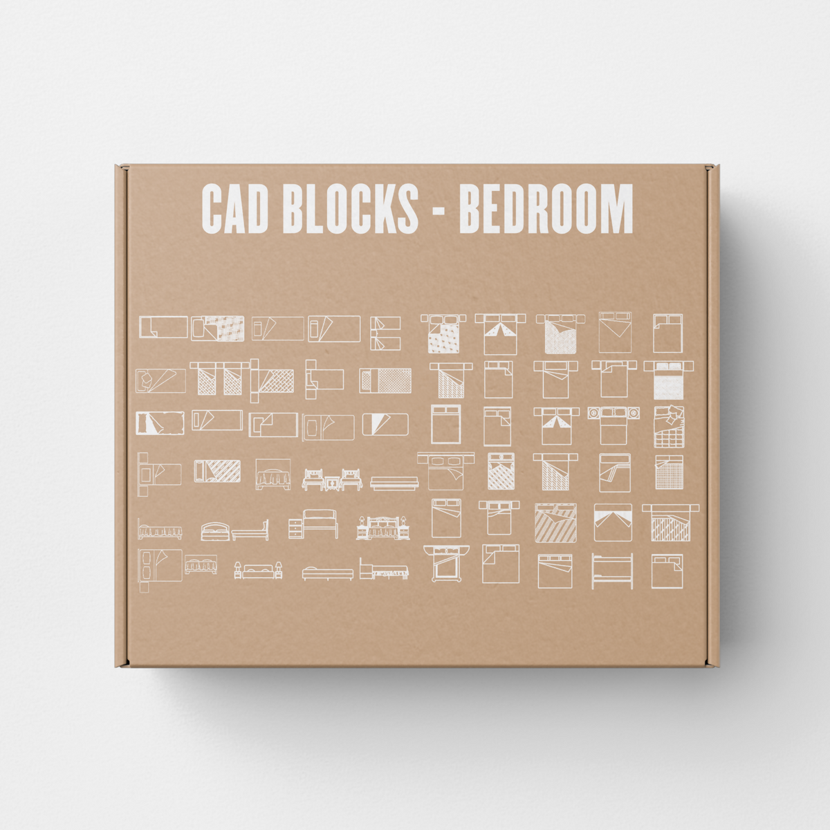 CAD Block Bed, preview 1 of 2
