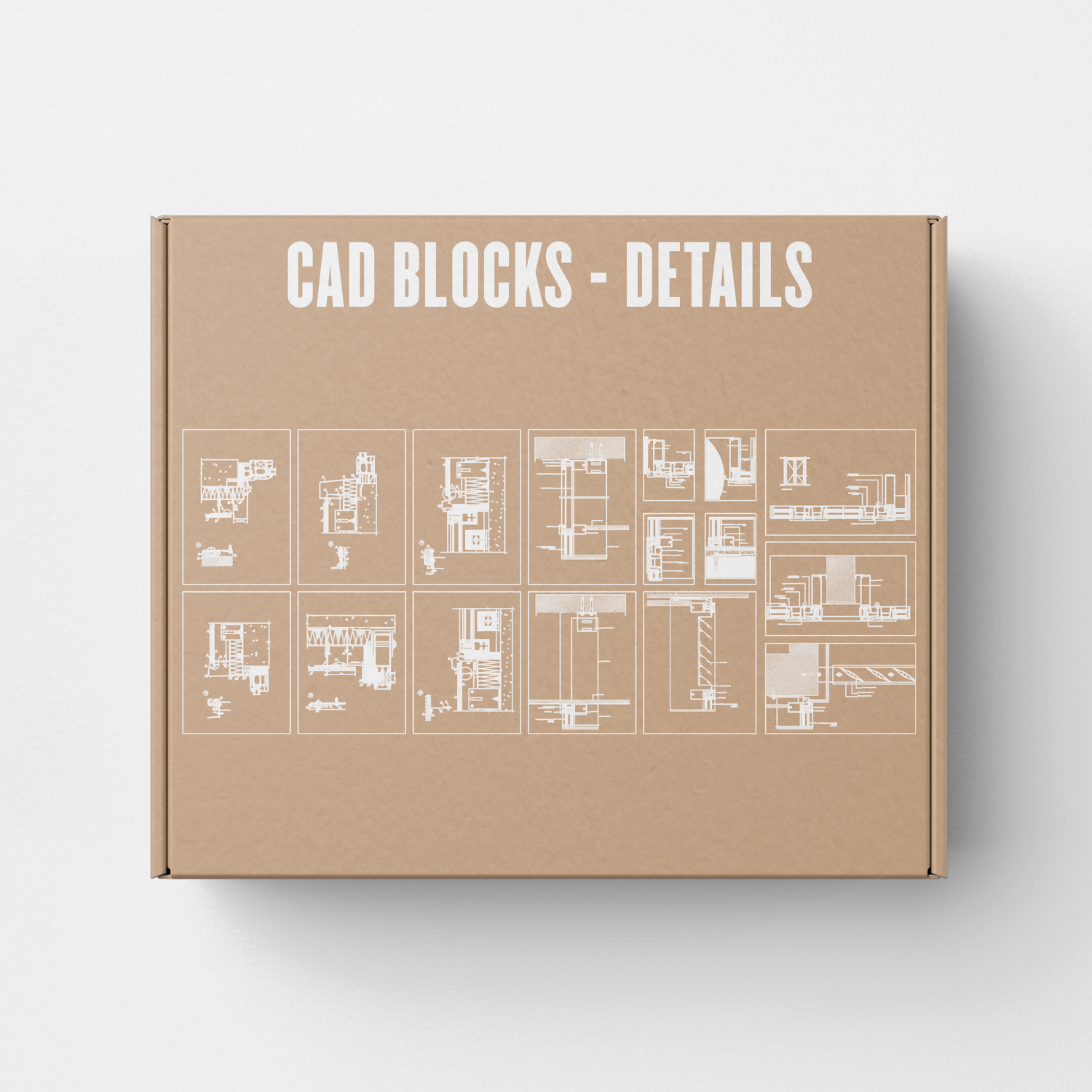 CAD Block Details — CAD block set for architectural drawings, preview 1 of 2