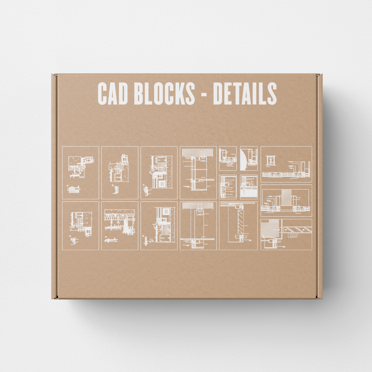 CAD Block Details — CAD block set for architectural drawings, preview 1 of 2