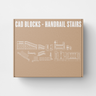 CAD Block Handrail Staircase — CAD block set for architectural drawings, preview 1 of 2