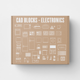 CAD Block Home Electronics