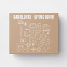 CAD Block Living Room Furnitures — CAD block set for architectural drawings, preview 1 of 2