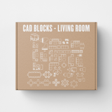 CAD Block Living Room Furnitures