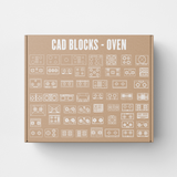 Cooktop and Hob CAD Blocks (50+ Plan Views)