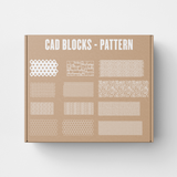 Paving Pattern CAD Blocks (12 Brick, Stone and Paver Layouts)