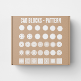 Decorative Pattern CAD Blocks (33 Medallions and Tiles)