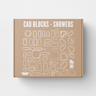 CAD Block Shower — CAD block set for architectural drawings, preview 1 of 2