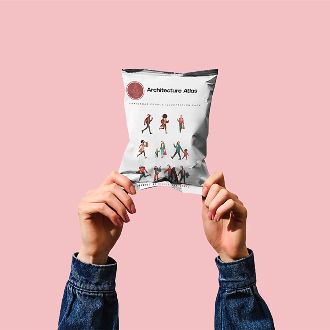 Christmas People Cutout Pack — cutout pack for architectural visualisation