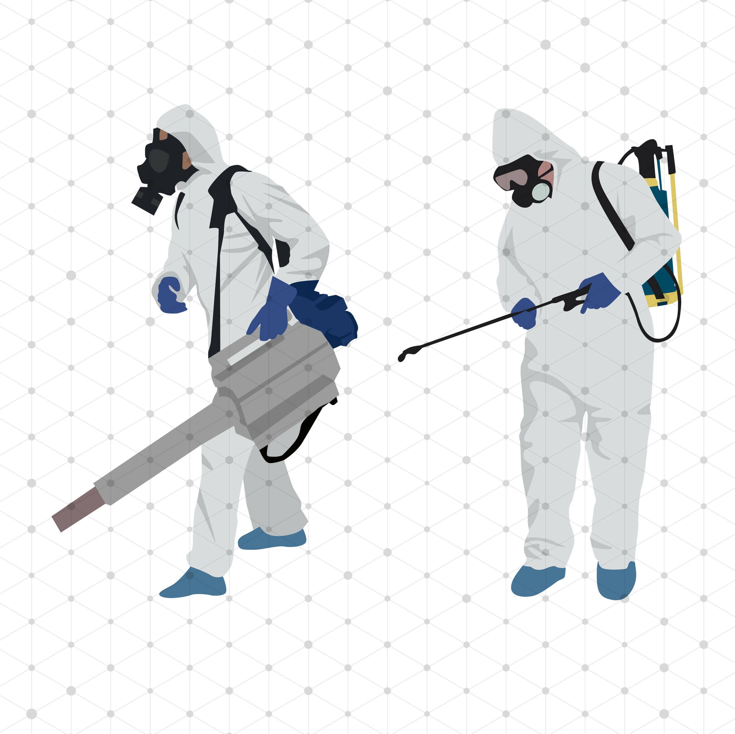 Coronavirus - COVID 19 Crisis Cutout Pack — cutout pack for architectural visualisation, preview 2 of 5