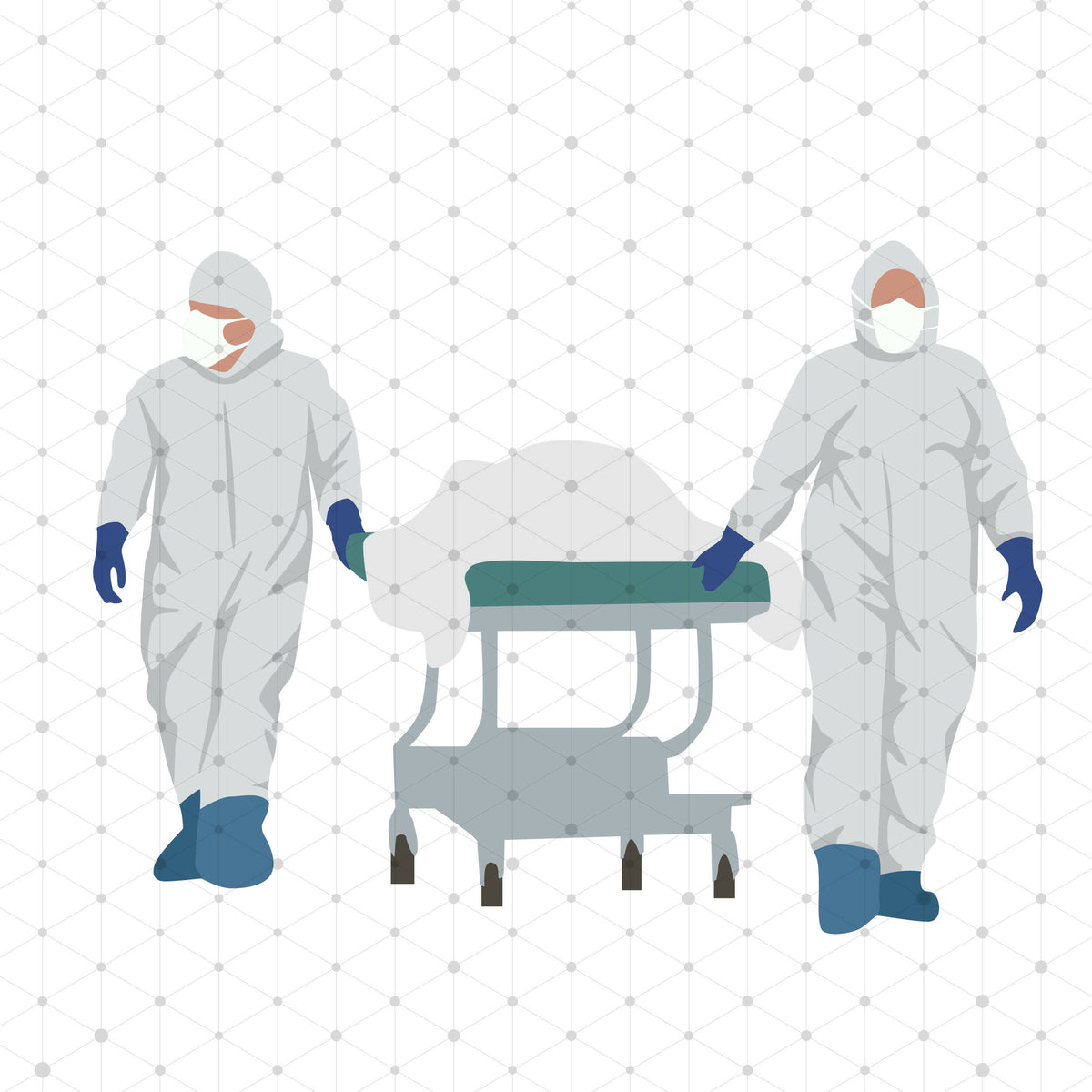 Coronavirus Crisis Mega Pack - Covid 19 Pandemic — cutout pack for architectural visualisation, preview 3 of 7