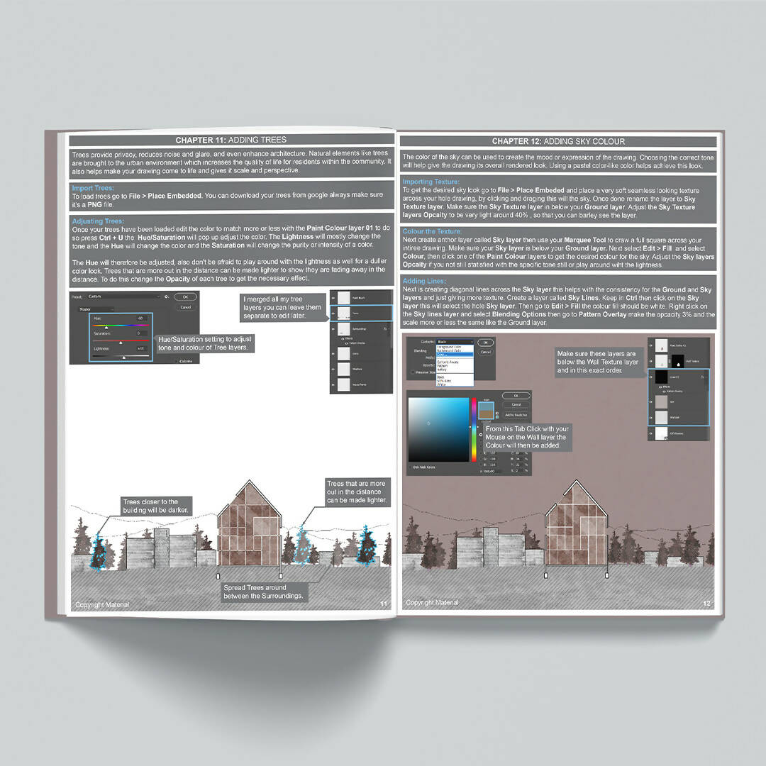 Create Architectural Sections eBook — ebook for architects, preview 2 of 3
