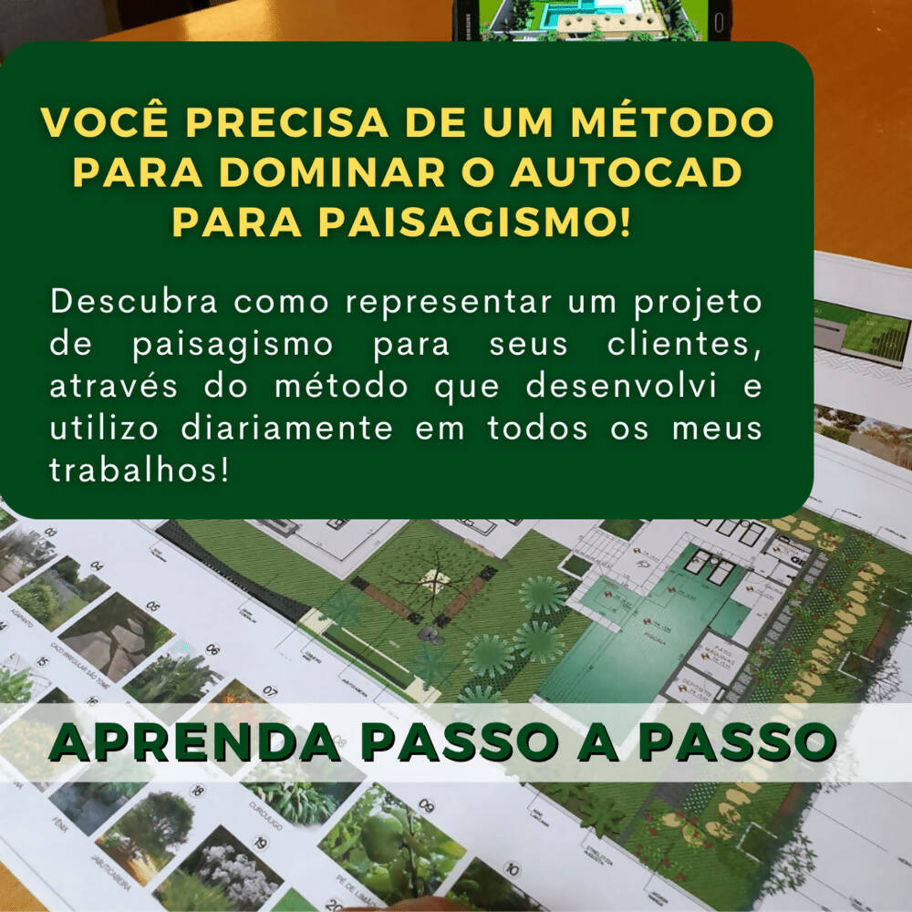 Curso Cad Área Externa Do Zero a Prancha — video course for architects, preview 2 of 10