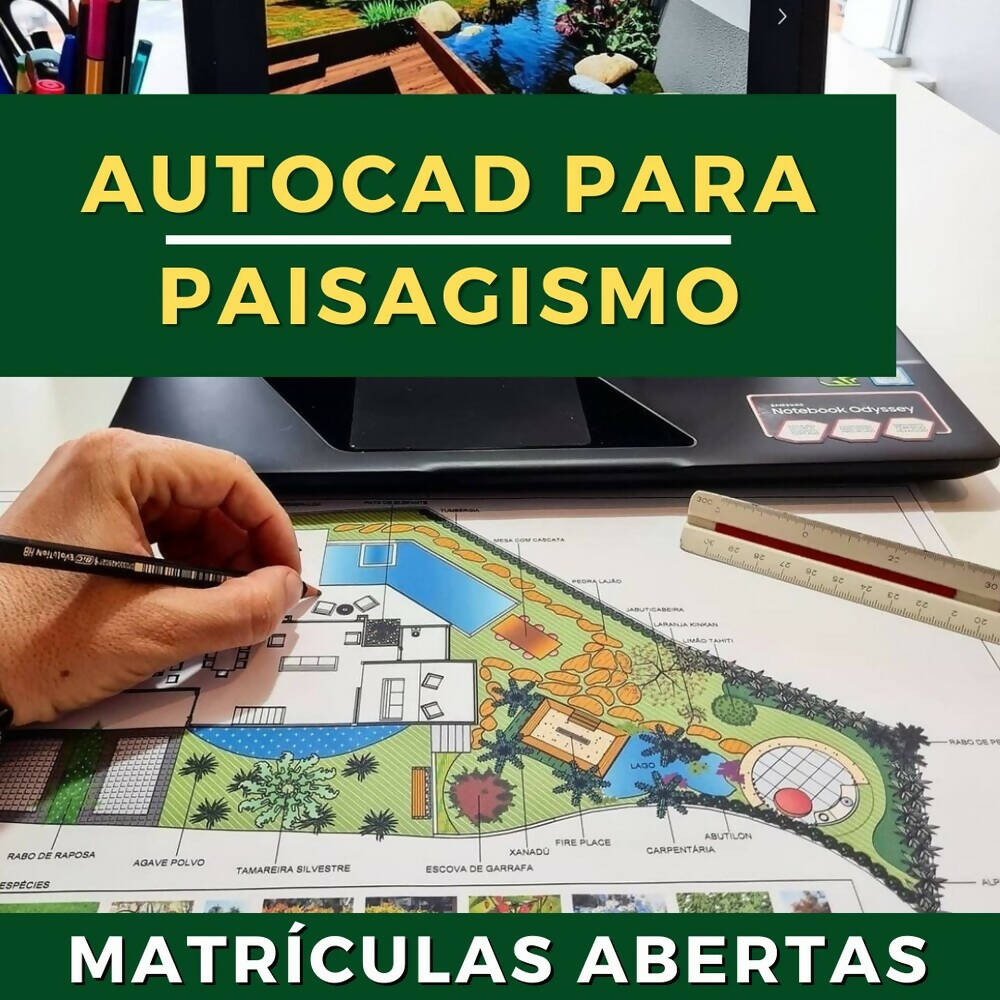 Curso Cad Área Externa Do Zero a Prancha — video course for architects, preview 6 of 10