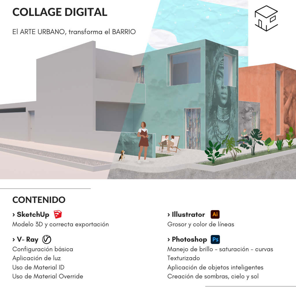Cursos de Representación Arquitectónica — video course for architects, preview 2 of 7